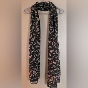 Old Navy floral black scarf. New with tags. Multi purpose use.